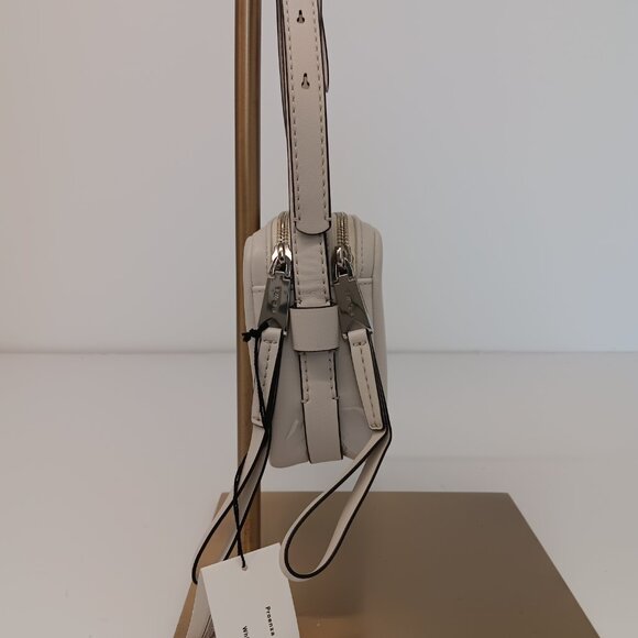 Proenza Schouler White Label Watts Off-White Leather Crossbody Camera Bag - Picture 7 of 14